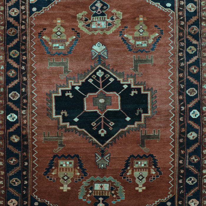 Machine Washable Persian Light Blue Traditional Rug, wshtr112lblu