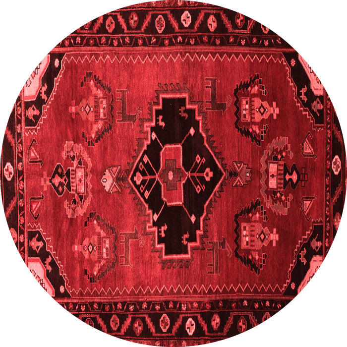 Machine Washable Persian Red Traditional Rug, wshtr112red