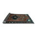 Sideview of Persian Light Blue Traditional Rug, tr112lblu