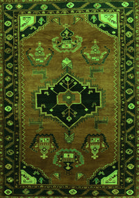 Persian Green Traditional Rug, tr112grn