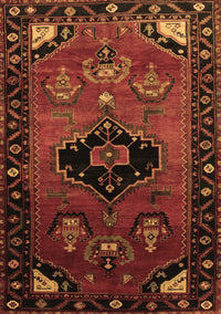 Persian Brown Traditional Rug, tr112brn