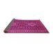 Sideview of Persian Pink Traditional Rug, tr1130pnk