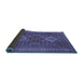 Sideview of Persian Blue Traditional Rug, tr1130blu