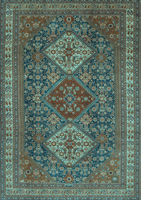 Persian Light Blue Traditional Rug, tr1130lblu