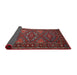 Sideview of Traditional Red Persian Rug, tr1131