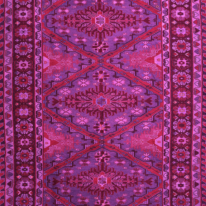 Machine Washable Persian Pink Traditional Rug, wshtr1131pnk