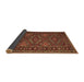 Sideview of Persian Brown Traditional Rug, tr1131brn