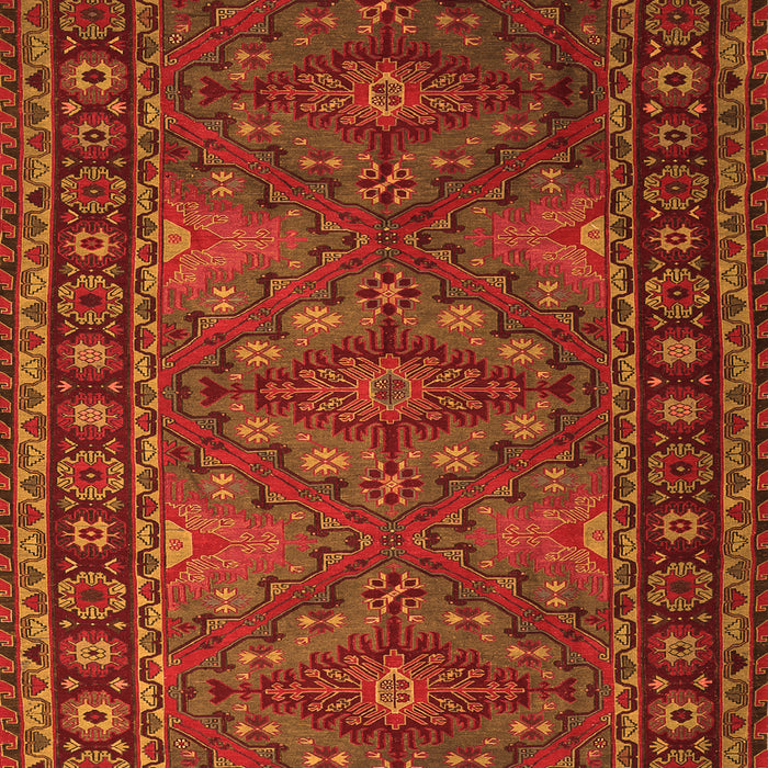 Persian Orange Traditional Rug, tr1131org