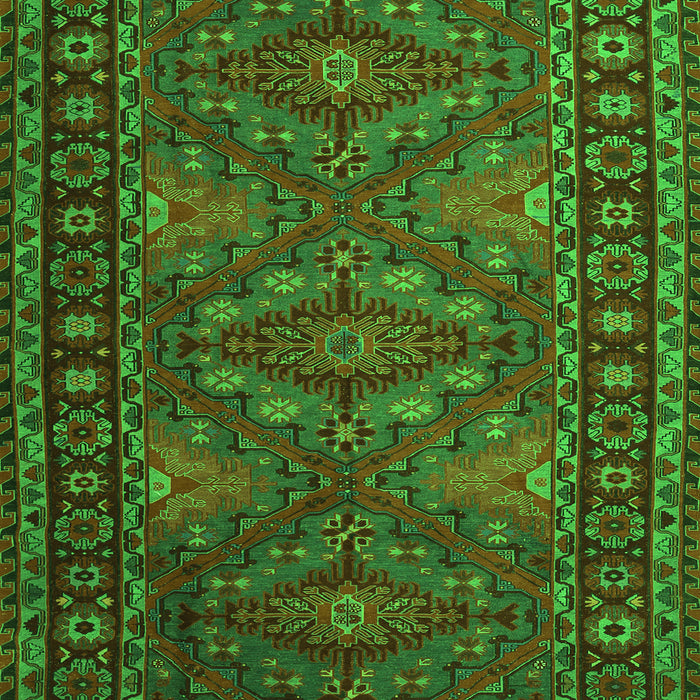 Persian Green Traditional Rug, tr1131grn