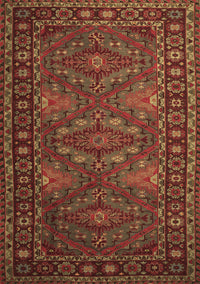 Persian Brown Traditional Rug, tr1131brn