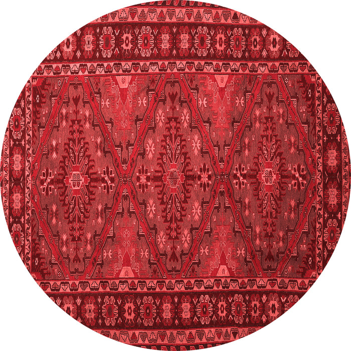 Machine Washable Persian Red Traditional Rug, wshtr1131red