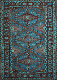 Persian Light Blue Traditional Rug, tr1131lblu