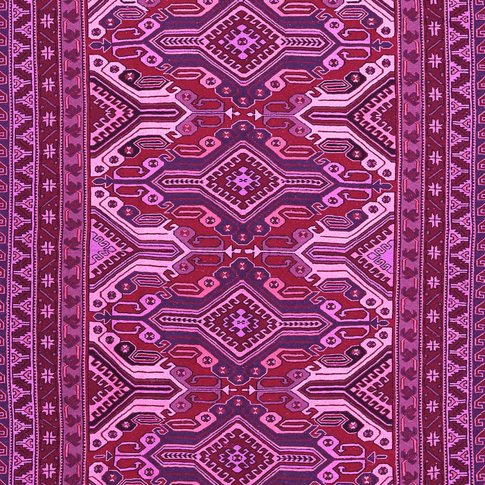 Machine Washable Persian Pink Traditional Rug, wshtr1132pnk