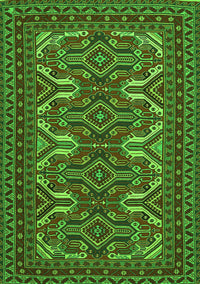 Persian Green Traditional Rug, tr1132grn