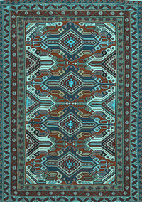 Persian Light Blue Traditional Rug, tr1132lblu