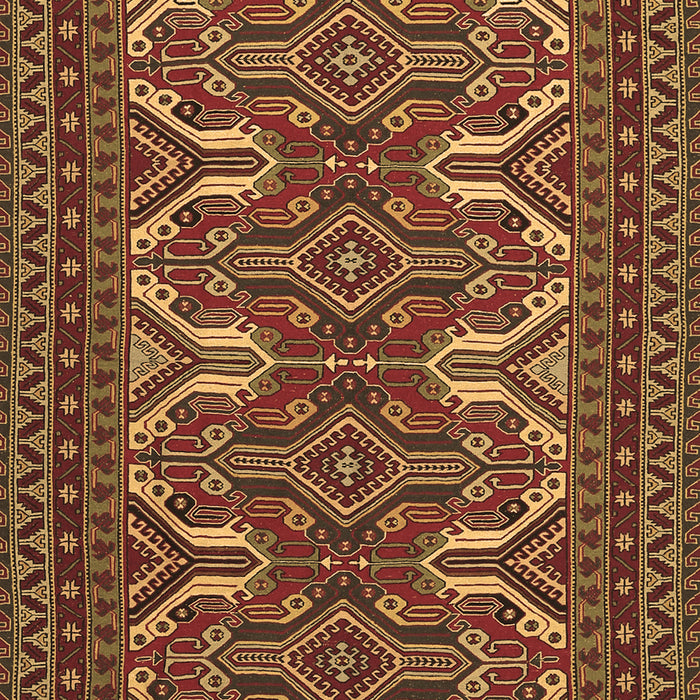 Machine Washable Persian Brown Traditional Rug, wshtr1132brn