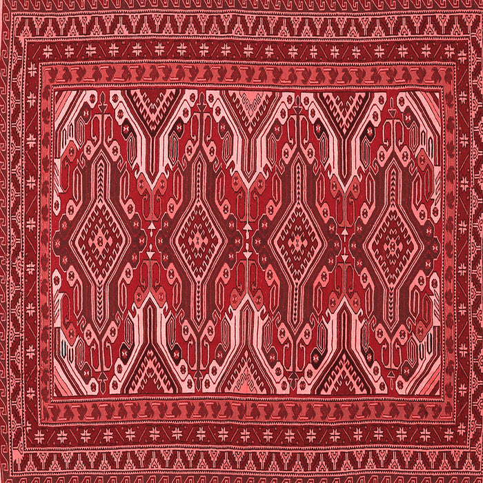 Machine Washable Persian Red Traditional Rug, wshtr1132red