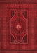 Persian Red Traditional Area Rugs