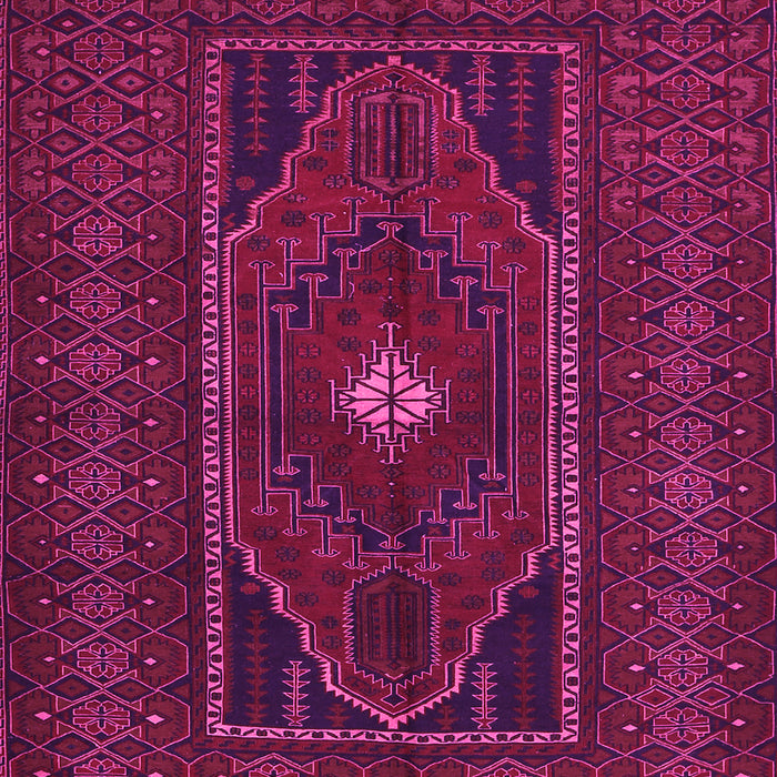 Machine Washable Persian Pink Traditional Rug, wshtr1133pnk