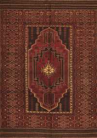 Persian Brown Traditional Rug, tr1133brn