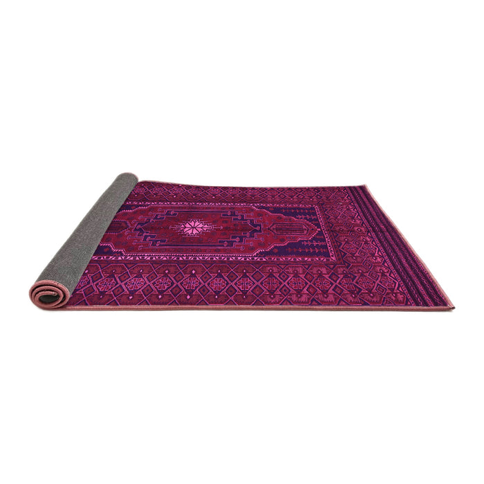 Sideview of Persian Pink Traditional Rug, tr1133pnk