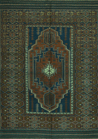 Persian Turquoise Traditional Rug, tr1133turq