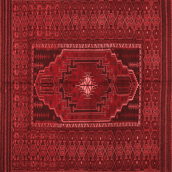 Machine Washable Persian Red Traditional Rug, wshtr1133red