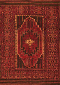 Persian Orange Traditional Rug, tr1133org