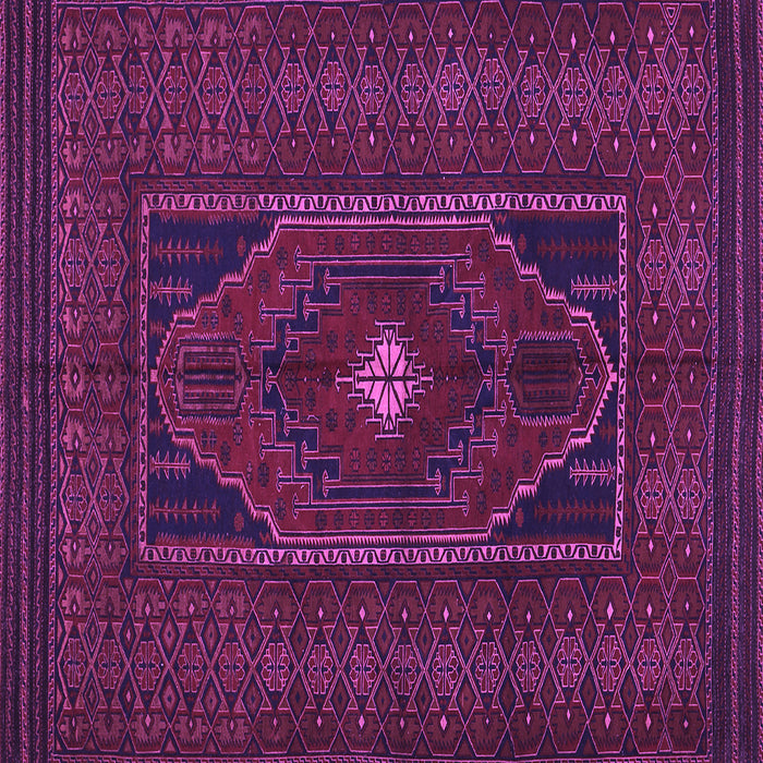 Square Persian Purple Traditional Rug, tr1133pur