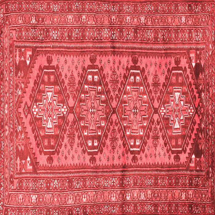 Machine Washable Persian Red Traditional Rug, wshtr1134red