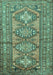Persian Turquoise Traditional Rug, tr1134turq
