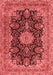 Medallion Red Traditional Area Rugs