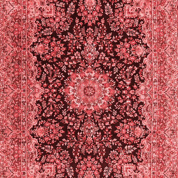 Medallion Red Traditional Area Rugs