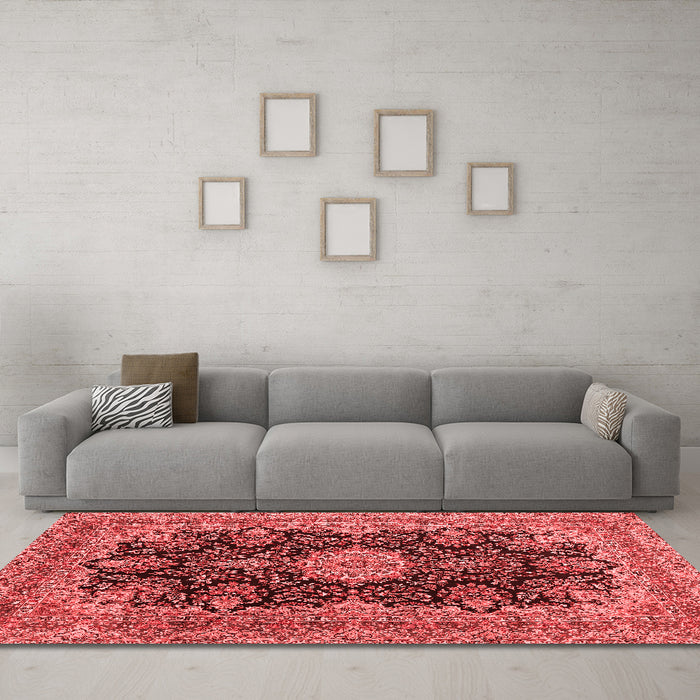 Traditional Red Washable Rugs