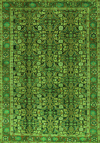 Persian Green Traditional Rug, tr1136grn