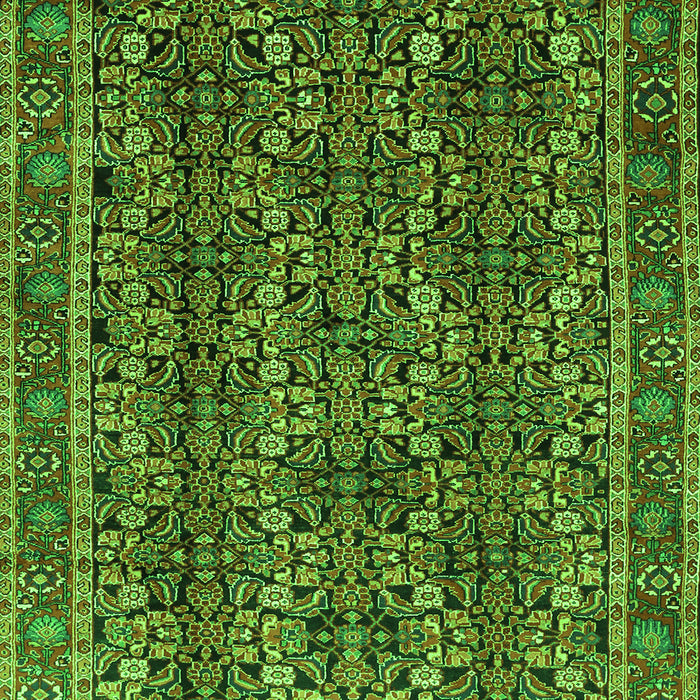 Persian Green Traditional Rug, tr1136grn
