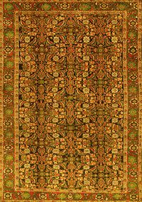 Persian Yellow Traditional Rug, tr1136yw