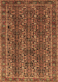 Persian Brown Traditional Rug, tr1136brn