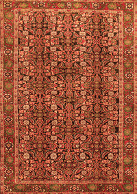 Persian Orange Traditional Rug, tr1136org