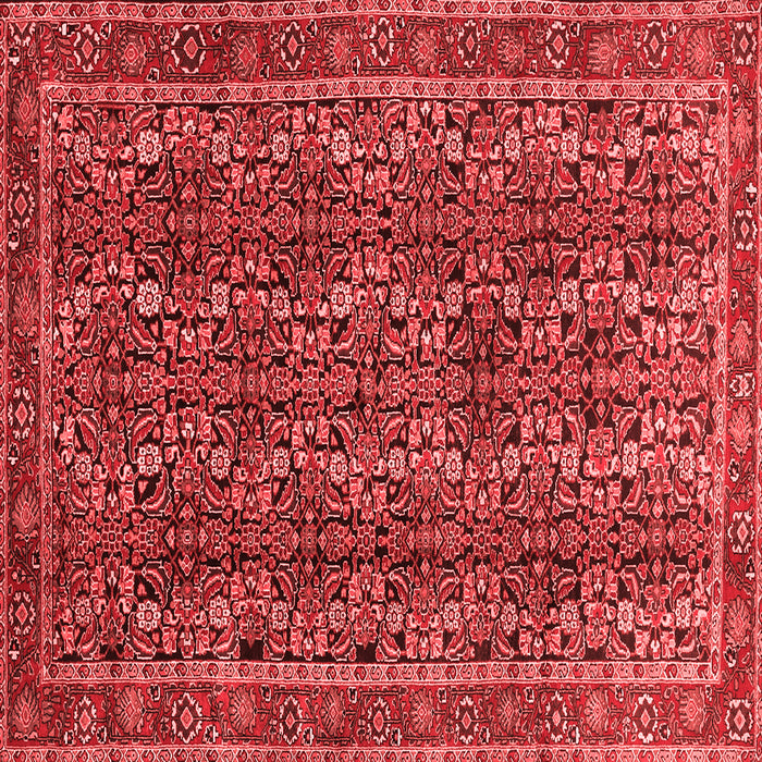 Machine Washable Persian Red Traditional Rug, wshtr1136red