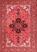 Medallion Red Traditional Area Rugs