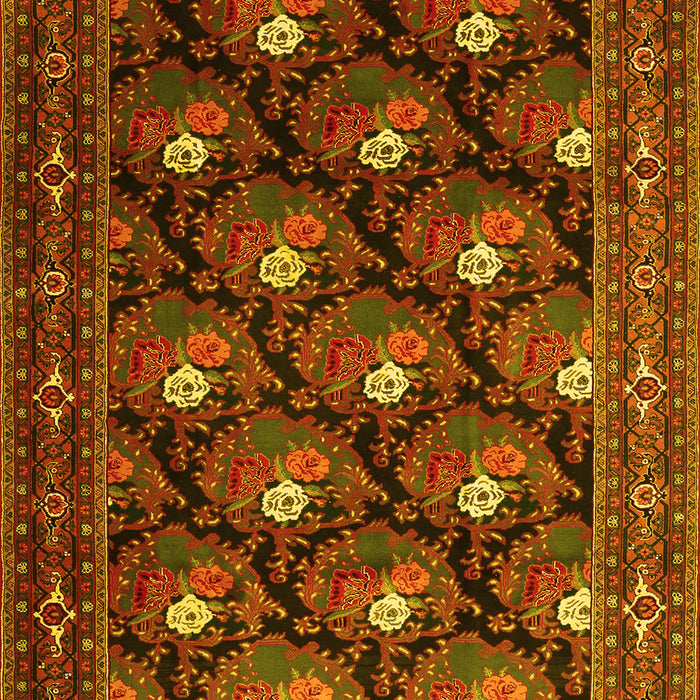 Persian Yellow Traditional Rug, tr1138yw