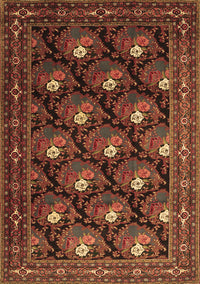 Persian Brown Traditional Rug, tr1138brn