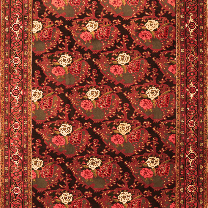 Persian Orange Traditional Rug, tr1138org