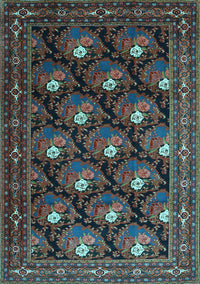 Persian Light Blue Traditional Rug, tr1138lblu