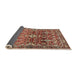 Sideview of Traditional Red Persian Rug, tr1139