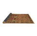 Sideview of Persian Brown Traditional Rug, tr1139brn