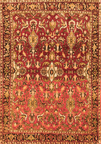 Persian Orange Traditional Rug, tr1139org