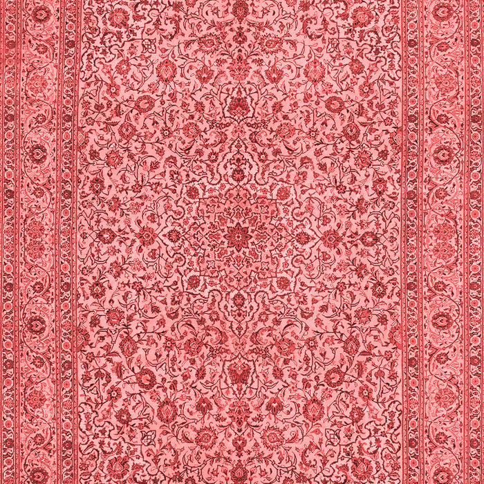 Machine Washable Persian Red Traditional Rug, wshtr113red