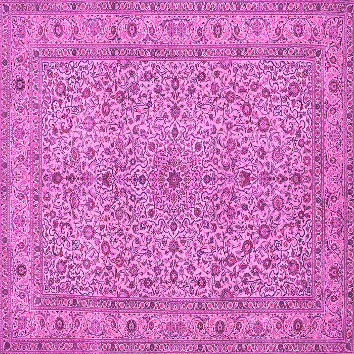 Square Persian Pink Traditional Rug, tr113pnk